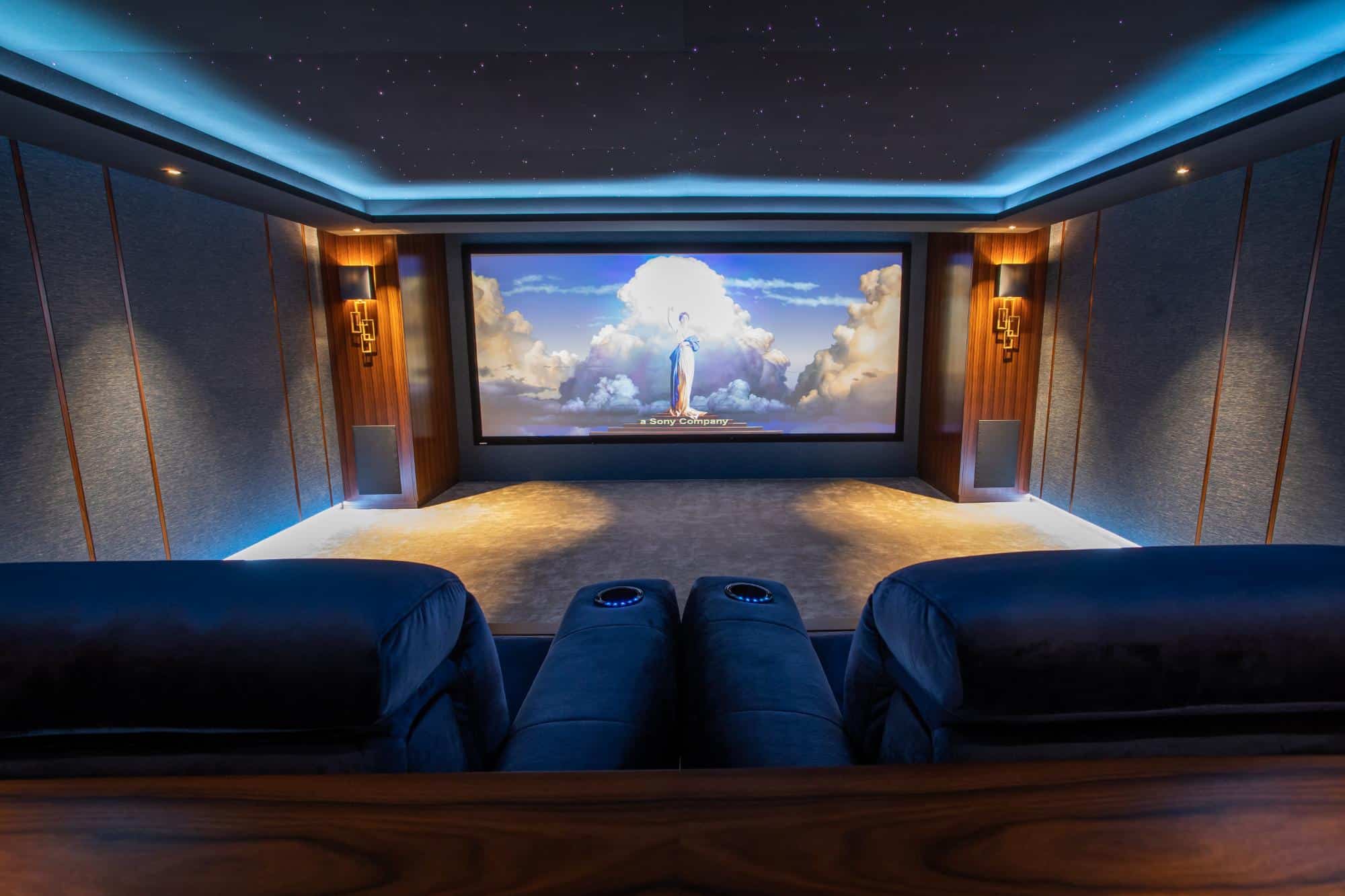 Luxury home cinema installations by Digital interiors